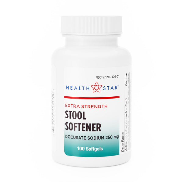 GERI-CARE® DOCUSATE SODIUM STOOL SOFTENER, SOLD AS 12/CASE GERI-CARE 425-01-HST