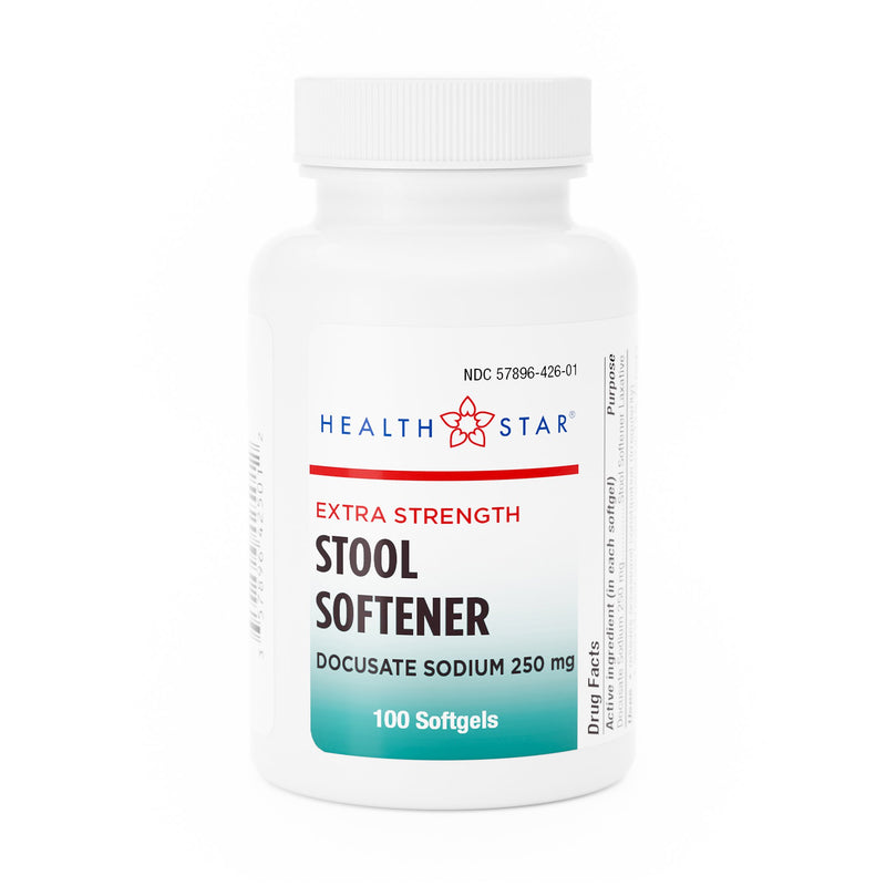 GERI-CARE® DOCUSATE SODIUM STOOL SOFTENER, SOLD AS 12/CASE GERI-CARE 425-01-HST
