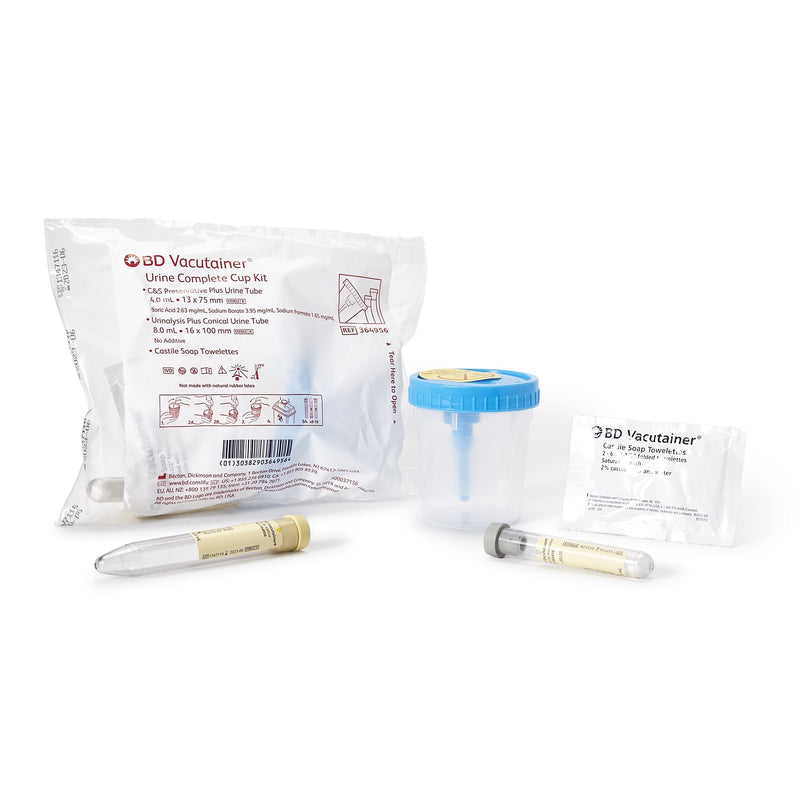 BD VACUTAINER® URINE SPECIMEN COLLECTION KIT, SOLD AS 50/CASE BD 364956