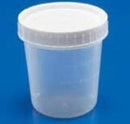 CONTAINER, SPECIMEN STR W/WHTLID 4OZ (100/CS), 100/CS