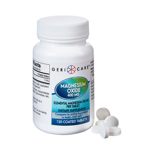 GERI-CARE® MAGNESIUM OXIDE MINERAL SUPPLEMENT, SOLD AS 12/CASE GERI-CARE 634-12-GCP