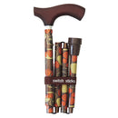 Switch Sticks® Folding Cane, Mimi Print, 32 to 37 Inch Height, 1/EA