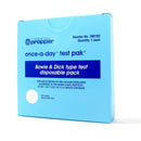 TEST PACK, BOWIE DICK ONCE A DAY B&D BLU 5"X5" PROPER, 30/CS