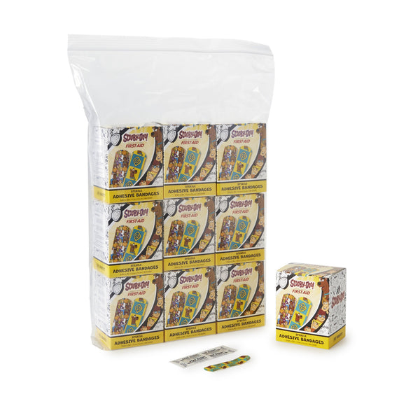AMERICAN® WHITE CROSS STAT STRIP® SCOOBY-DOO ADHESIVE STRIP, ¾ X 3 INCH, SOLD AS 1200/CASE DUKAL 1065737