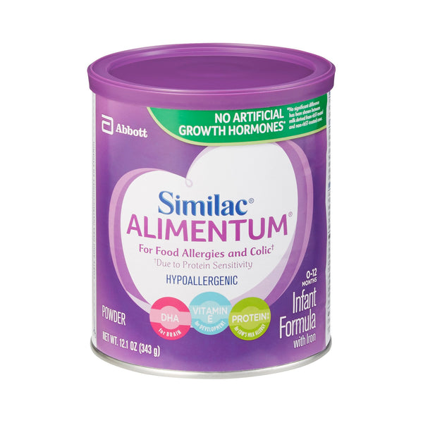 SIMILAC® ALIMENTUM® INFANT FORMULA, 12.1-OUNCE CAN, SOLD AS 1/EACH ABBOTT 64715