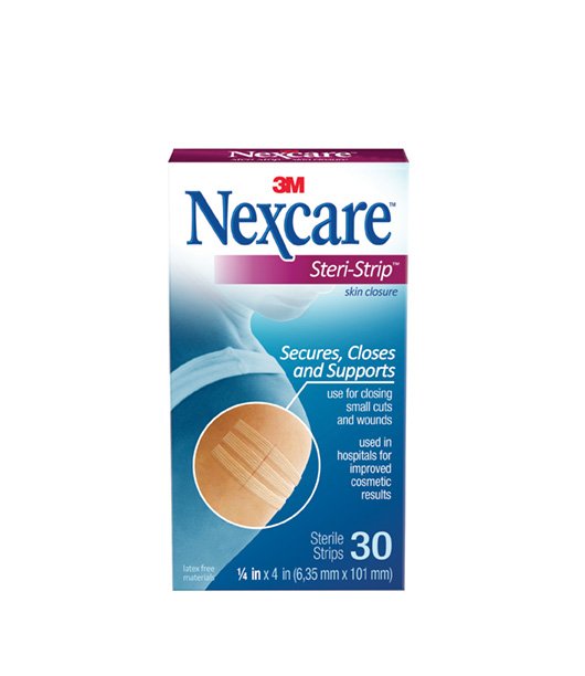 3M NEXCARE STERI-STRIP SKIN CLOSURES, BREATHABLE, STERILE, SOLD AS 12/CASE 3M H1546