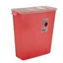 IN-ROOM™ MULTI-PURPOSE SHARPS CONTAINER, 3 GALLON, 13¾ X 13¾ X 6 INCH, SOLD AS 10/CASE CARDINAL 8527R