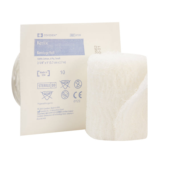 KERLIX™ STERILE FLUFF BANDAGE ROLL, 2-1/4 INCH X 3 YARD, 6-PLY, SOLD AS 96/CASE CARDINAL 6720-