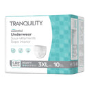 TRANQUILITY® ESSENTIAL UNDERWEAR, HEAVY, 3X-LARGE, SOLD AS 40/CASE PRINCIPLE 2609