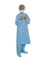 AERO BLUE SURGICAL GOWN WITH TOWEL, SOLD AS 26/CASE O&M 41736