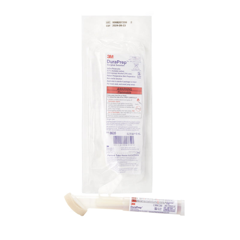 3M DURAPREP PREP SOLUTION, APPLICATOR, 6 ML, SOLD AS 1/EACH SOLVENTUM 8635