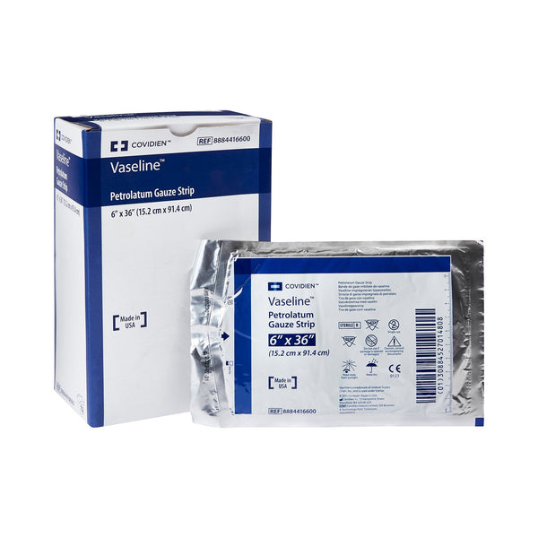 VASELINE® PETROLATUM IMPREGNATED DRESSING, 6 X 36 INCH, SOLD AS 72/CASE CARDINAL 8884416600