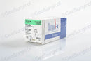 9/0 NYLON SUTURE, BLACK MONO, 5"/13CM, HRM4, 4MM 1/2 CIRCLE, 12/BX, SOLD AS BOX SURGICAL 71