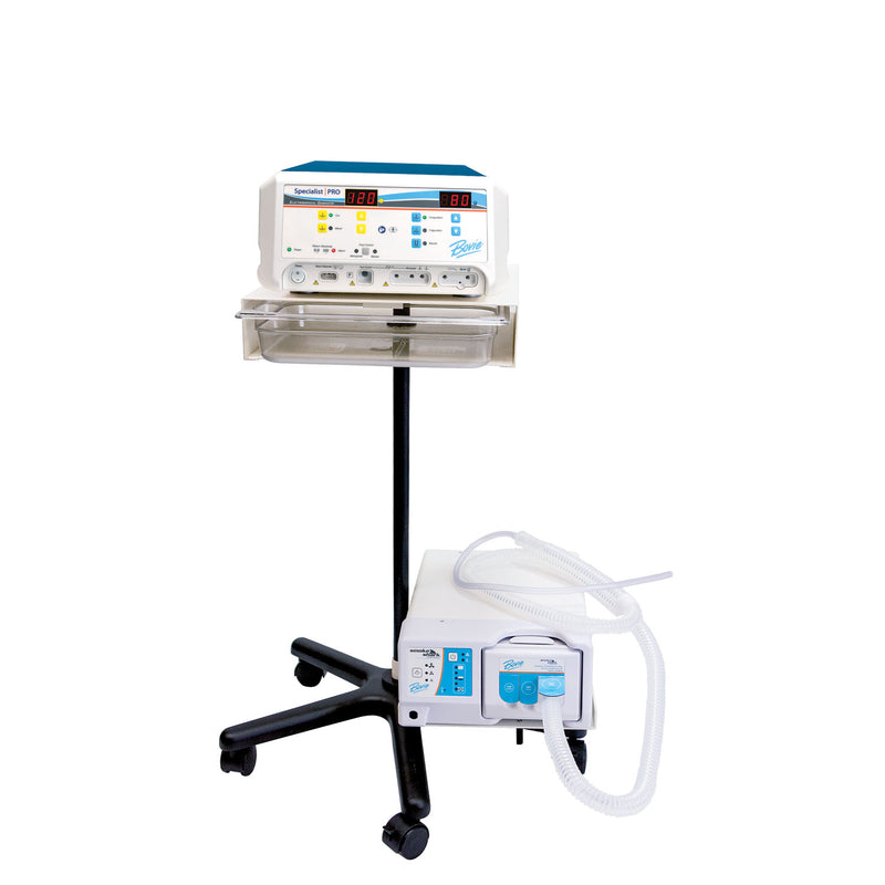 A1250S-V VETERINARY ELECTROSURGICAL GENERATOR, W/ SMOKE DETECTOR AND MOBILE STAND, SOLD AS EACH ASPEN 10000651
