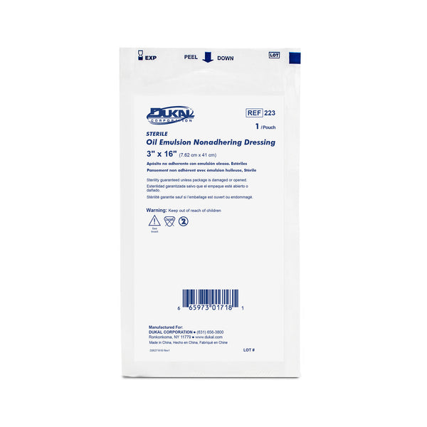DUKAL ALBA PERMEABLE NON-ADHERING DRESSINGS, SOLD AS BOX DUKAL 10000117