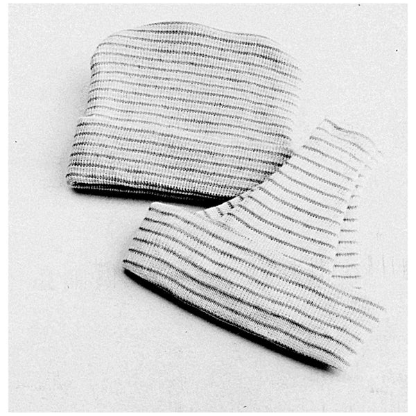 Alba Baby Boggan Cap Infant Girl Wht/Pk Stp50/Bx 4Bx/Cs -80001