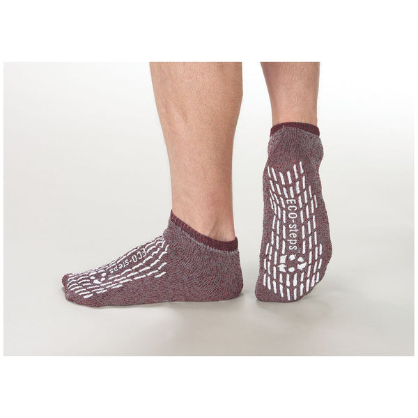 Alba Eco-Steps Patient Safety Footwear Footwear Eco Dbl-Trdmed Redwood 4Dz/Cs -E0203