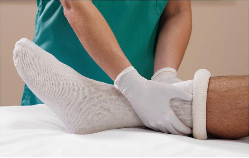 Alba Sterile Stockinette Stockinette Synthetic Dbl-Ply4X48 Wht 20/Cs -C8544