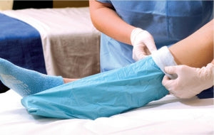 Alba Sterile Stockinette Stockinette Impervioius Stwht/Bl 8X38 12/Cs -C838