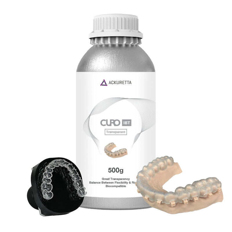 CURO RESIN, IBT, 500 G, TRANSPARENT, SOLD AS EACH ACKURETTA 10001407