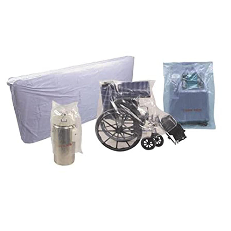 EQUIPMENT COVER, 28X22X35, WHEELCHAIR, BLUE, SOLD AS ROLL ACTION 10001002