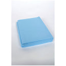 FITTED COT SHEET, PE COATED, STANDARD WEIGHT, MEDIUM BLUE, 30" X 72", 85 GRAMS, 50/CS, SOLD AS CASE ADI 10000271