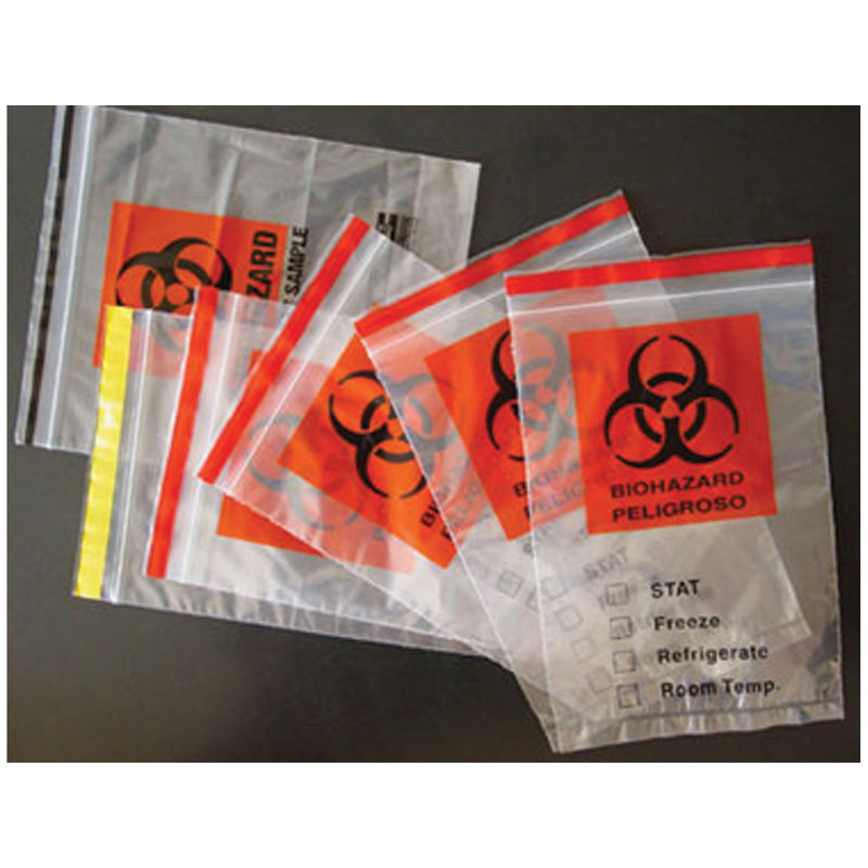 ADI MEDICAL SPECIMEN BAG, SOLD AS CASE ADI 10000271