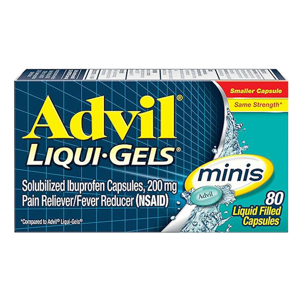 ADVIL LIQUI-GELS MINIS CAPSULES, SOLD AS 1/BOTTLE GLAXO 00573176920