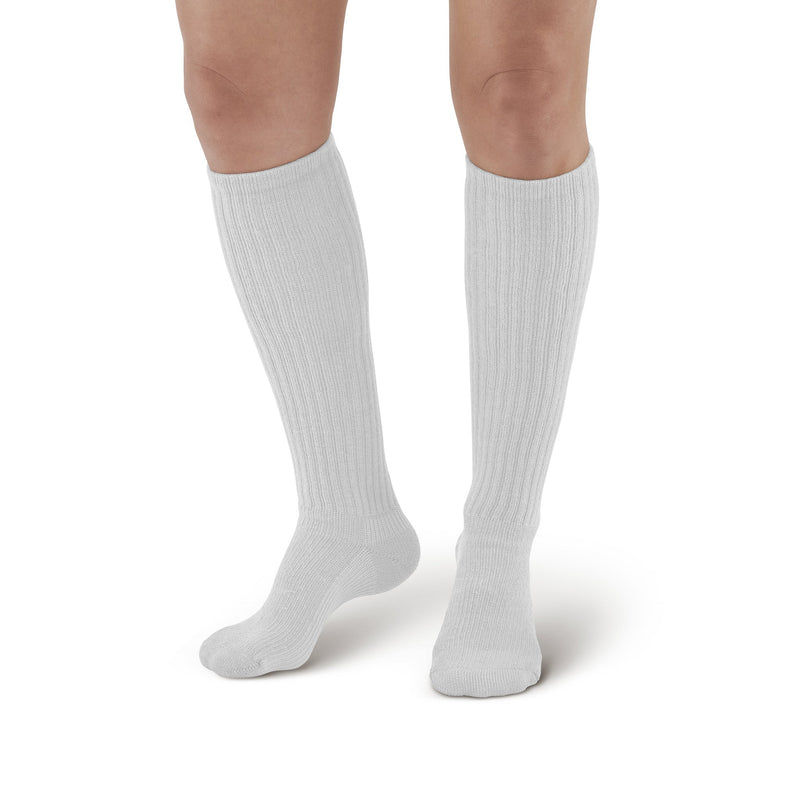 Alba Caresox Essentials Seacell Diabetic Socks Sock Low Crew Arch 9-11 Blk6Pr/Bx 10Bx/Cs -82781
