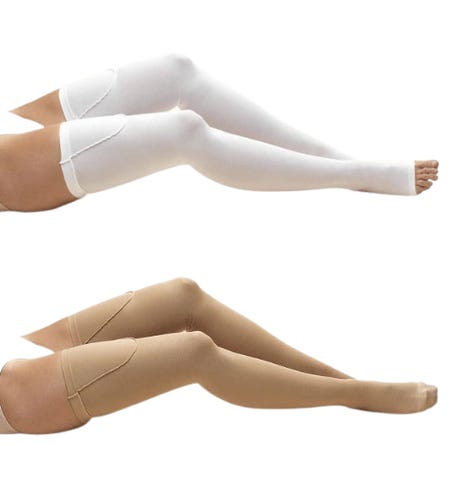 Alba Essentialcare Anti-Embolism Stockings Stocking Antiembolism Thigh2X Long 12Pr/Cs -973-05