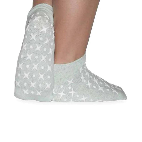 Alba Essential-Steps Patient Safety Footwear Footwear Risk Dbl-Trdlg Grn 4Dz/Cs -ES161