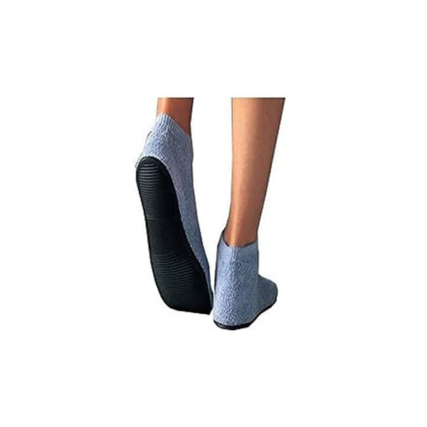 Alba Patient Terry Slippers Footwear Sngl-Trd Profilemed Blu 4Dz/Cs -8103