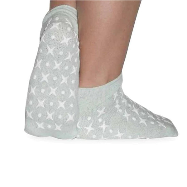 Alba Essential-Steps Patient Safety Footwear Footwear Risk Dbl-Trdxl Grn 4Dz/Cs -ES162