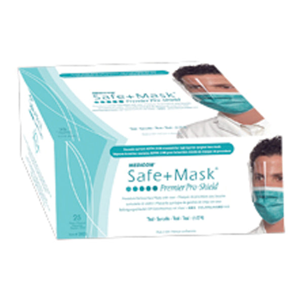SHIELD, TEAL, 25/BX, 4 BX/CS, SOLD AS CASE AMD-MEDICOM 10000212