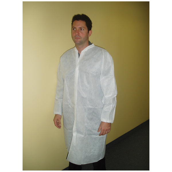 AMD MEDICOM PREMIUM WHITE LAB COATS, SOLD AS CASE AMD-MEDICOM 10000212