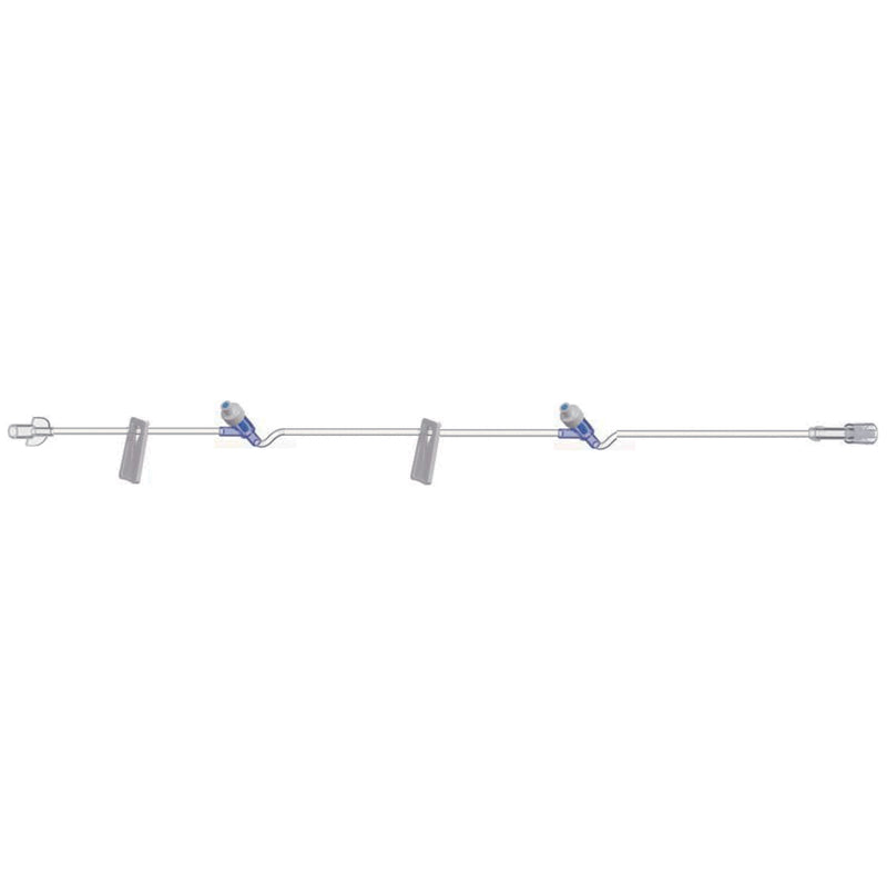 IV ADMIN SET, BACK CHECK VALVE, 10 DROPS PER ML, 100" LENGTH, 19.3 ML PRIMING VOLUME, VENTED/NON-VENTED, NEEDLE-FREE Y SITE, 50/CS, SOLD AS CASE AMSIN