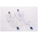 LEG BAG, 600ML MEDIUM, BOTTOM DRAINING, ANTI-REFLUX VALVE WITH TWIST TURN VALVE WITH 2 PRE-ASSEMBLED LATEX FREE STRAPS, STERILE FL, SOLD AS CASE AMSIN