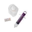 ENTERAL FEEDING IRRIGATION KIT, INCLUDES: 500CC GRADUATED CONTAINER, 60CC THUMB CONTROL RING PISTON SYRINGE WITH ENFIT TIP, PATIEN, SOLD AS CASE AMSIN