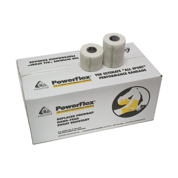 SELF-ADHERENT WRAP, 2" X 6 YDS, BLACK, LATEX, 24 RL/CS, SOLD AS CASE ANDOVER 10000693