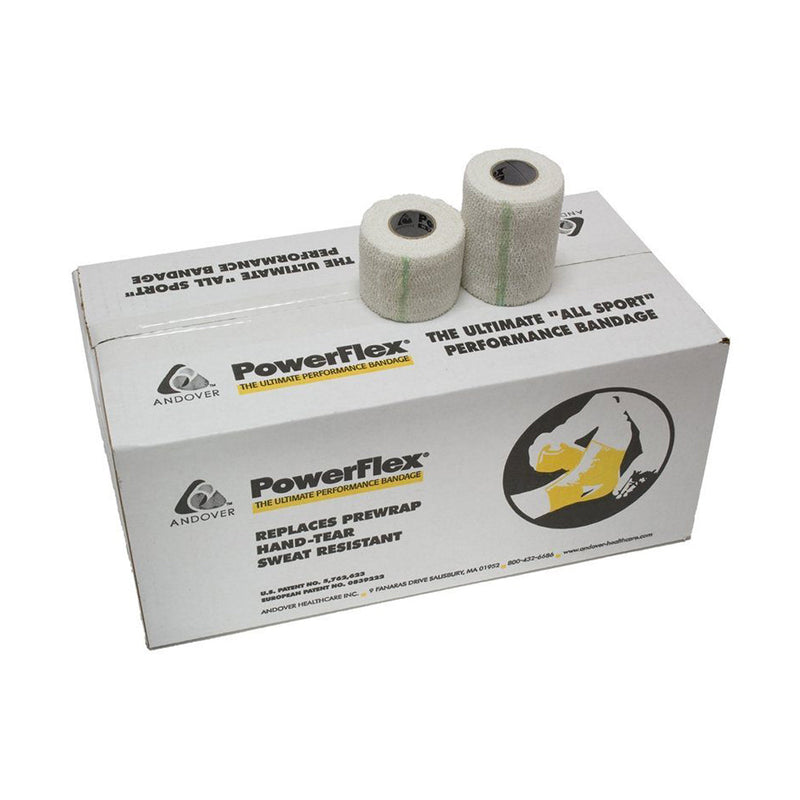 SELF-ADHERENT WRAP, 2" X 6 YDS, BLACK, LATEX, 24 RL/CS, SOLD AS CASE ANDOVER 10000693