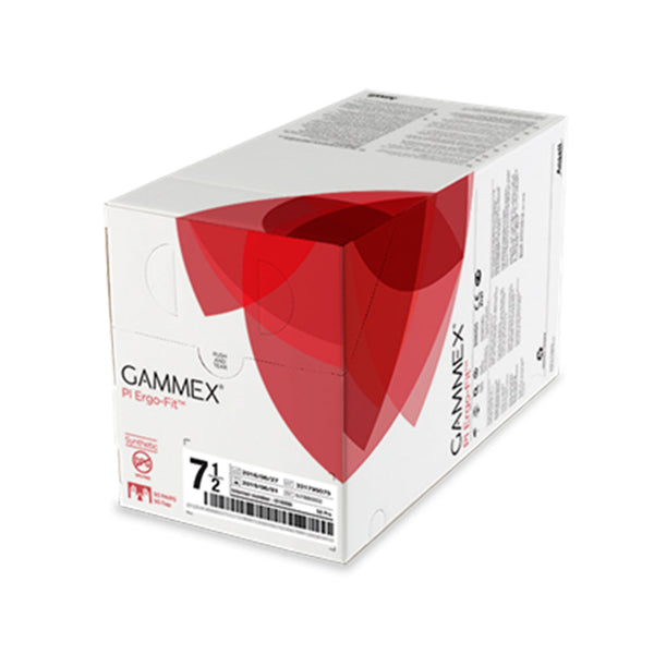 SURGICAL GLOVE, PI, POWDER-FREE, SIZE 7½, LATEX-FREE , 50 PR/BX, 4 BX/CS, SOLD AS CASE ANSELL 202