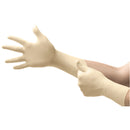 EXAM GLOVES, CLEANROOM CLASS 10, STERILE, LATEX, POWDER-FREE, SILICONE FREE, 12", PACKAGED TO ALLOW ASEPTIC DONNING, SIZE 8.5, 10P, SOLD AS CASE ANSEL