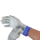 EXAM GLOVES, NITRILE, PF, LATEX-FREE , TEXTURED FINGERS, WHITE EXTERIOR/ BLUE INTERIOR, XX-LARGE, NON-STERILE, 100/BX, 10 BX/CS, SOLD AS CASE ANSELL 2