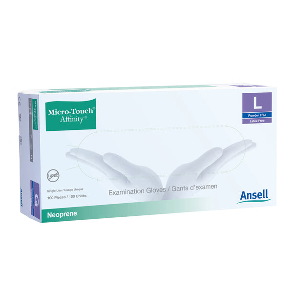 ANSELL MICRO-TOUCH® AFFINITY™ SYNTHETIC EXAM GLOVES, SOLD AS CASE ANSELL 202