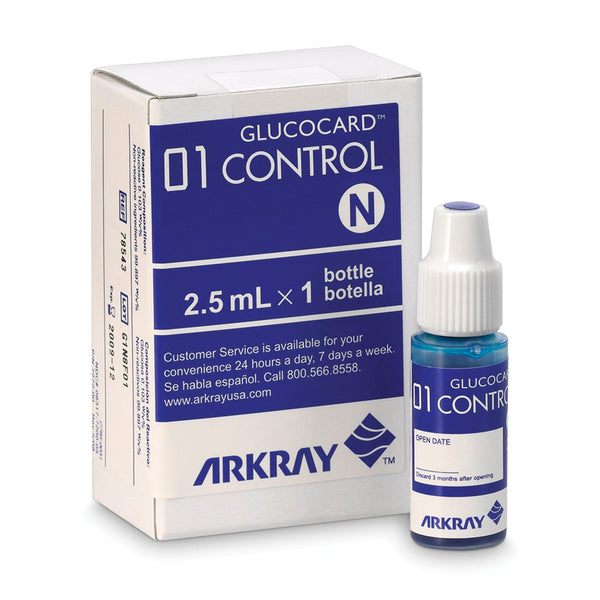 Arkray Glucocard 01 Meter Blood Glucose Control Solunormal .01 -720005