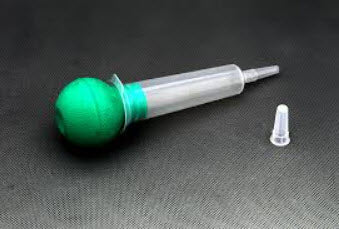 Amsino Amsure Irrigation Syringes Syringe Irrigation Bulb 60Ccgrn Nst Bulk 50/Cs -AS110