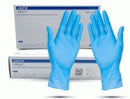 Amsino Amsure Nitrile Exam Glove Glove Exam Nitrile Sm Blu Pfchemo 100/Bx 10Bx/Cs -ASCS35S
