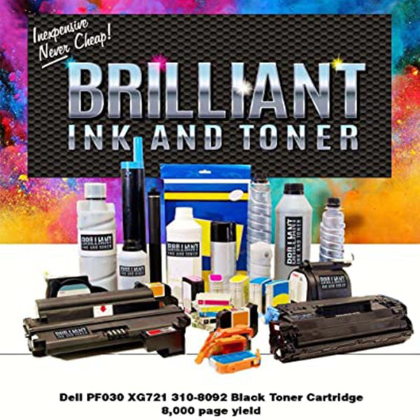 Ase Direct Dell Toner Cartrdiges (Generic) Cartridge 3110Cn / 3115Cn High Capacity Page Field 8,000 1-Black Ctg (Full 1 Year Money Back Satisfaction Guarantee) -R-310-8092