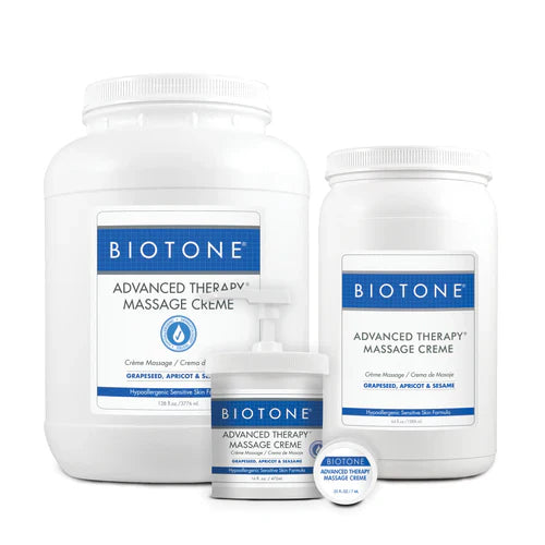 Biotone Advanced Therapy Massage Products Creme Massage Adv Therapy1/2 Gal (026333) -ATCHG