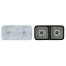 ELECTRODE, 2" X 4" RECTANGLE, SINGLE SNAP, 4/PK, 10 PK/BG, 1 BG/CS, SOLD AS CASE AXELGAARD 10000695